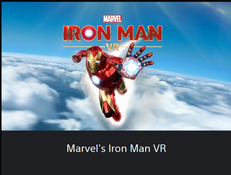Marvel's Iron Man VR  PS4 / PS5 TR