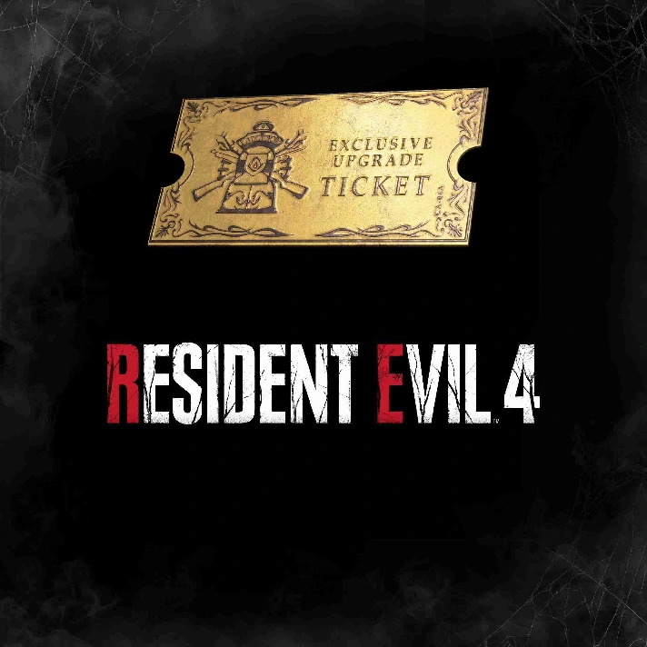 ✅RESIDENT EVIL 4 WEAPON EXCLUSIVE UPGRADE TICKET X1D