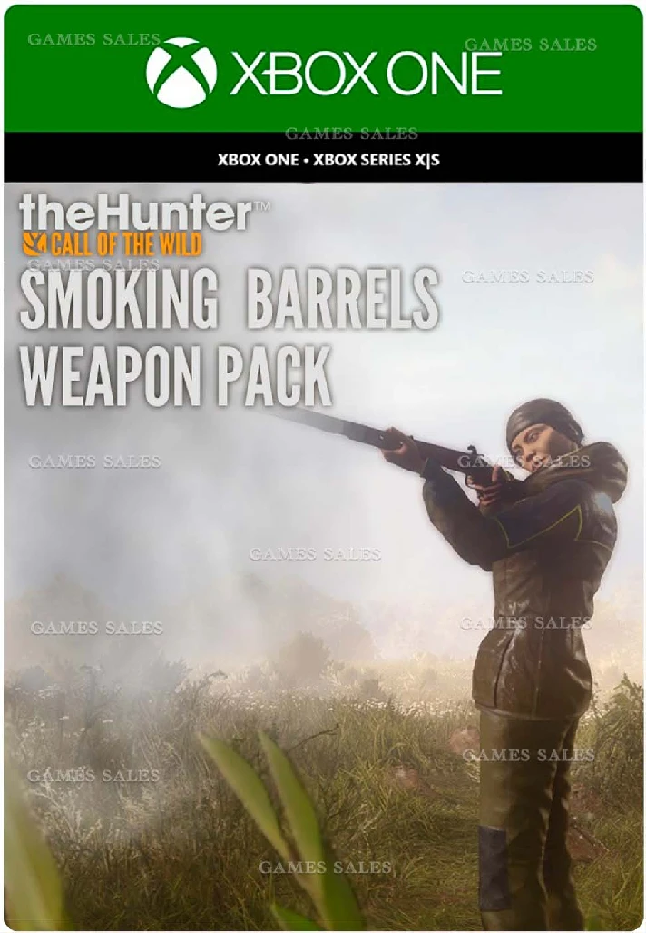 ✅THEHUNTER CALL OF THE WILD SMOKING BARRELS WEAPON✅XBOX