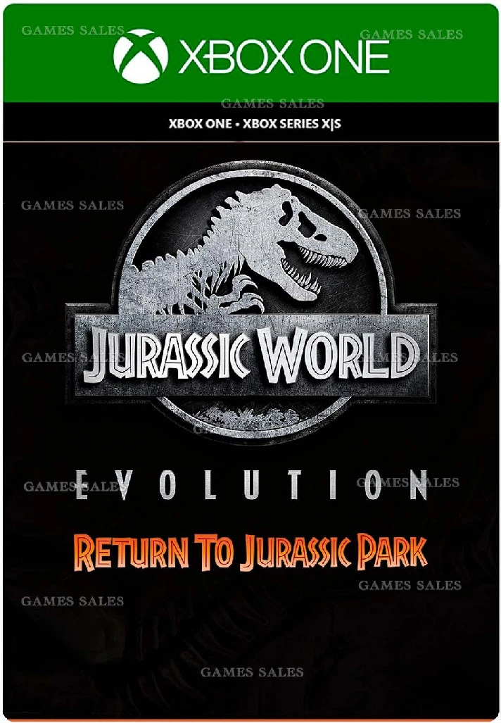 ✅JURASSIC WORLD EVOLUTION: RETURN TO JURASSIC PARK✅XBOX