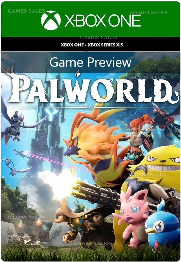 ✅❤️PALWORLD (GAME PREVIEW)❤️XBOX ONE|XS+PC🔑KEY✅