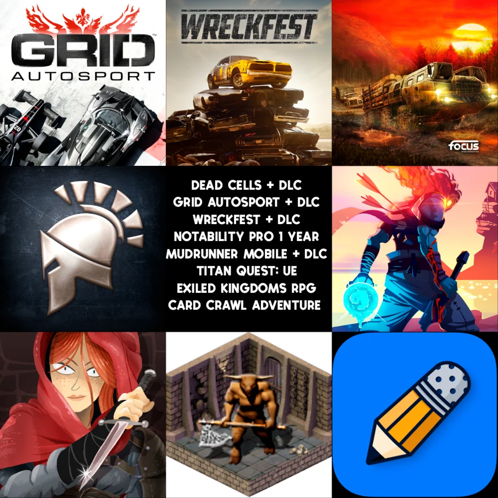  Dead Cells GRID Wreckfest Notability iPhone AppStore