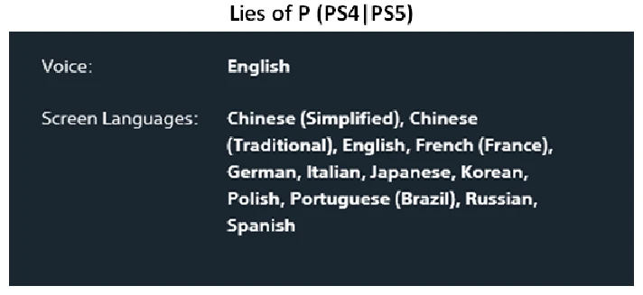 Lies Of PS4|PS5+Forspoken+DLC PS5 P2 Rent from 7 days