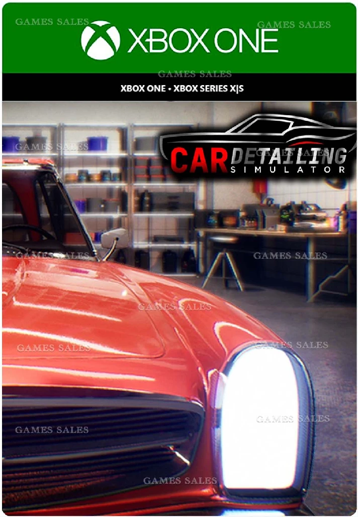 ✅❤️CAR DETAILING SIMULATOR❤️XBOX ONE|XS🔑KEY✅