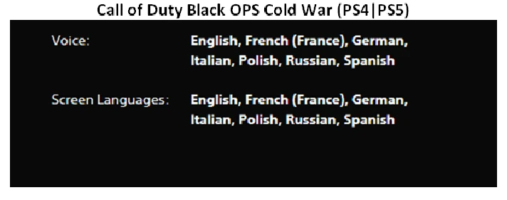 2in1(Call of Duty:MW2+Black OPS Cold War)-PS4|PS5 Rent