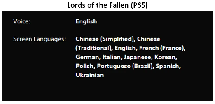 Lords of Fallen 2023-PS5+LOTF14-PS4|5 Rent from 7 days