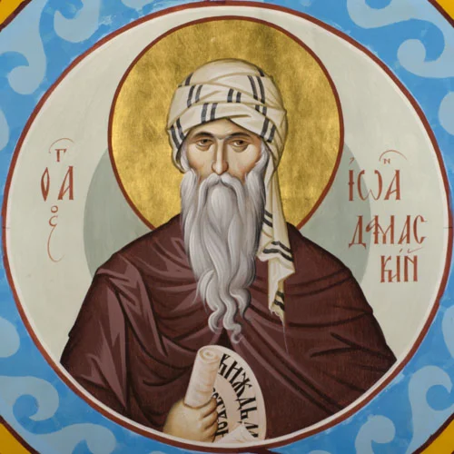 Иоанн Дамаскин, прп_003(70х70см)