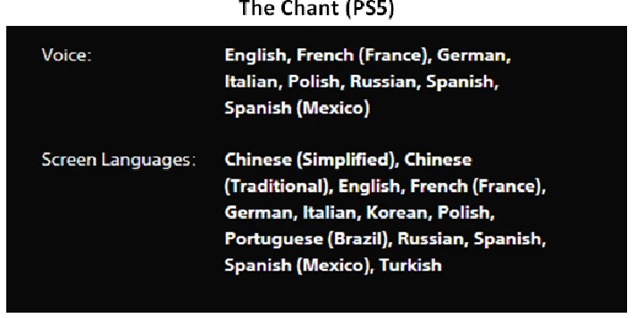 3in1TheChant-PS5+Layers of Fear-PS5+Quarry-PS4|PS5 Rent