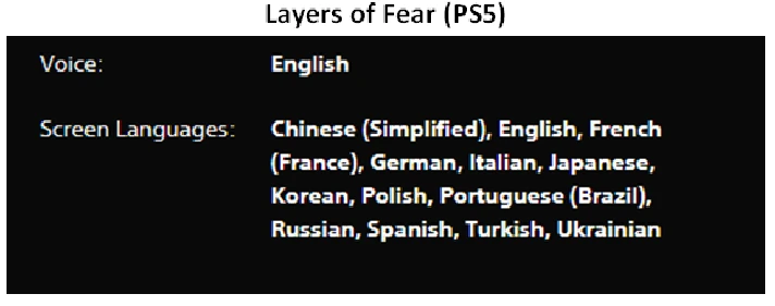 3in1TheChant-PS5+Layers of Fear-PS5+Quarry-PS4|PS5 Rent