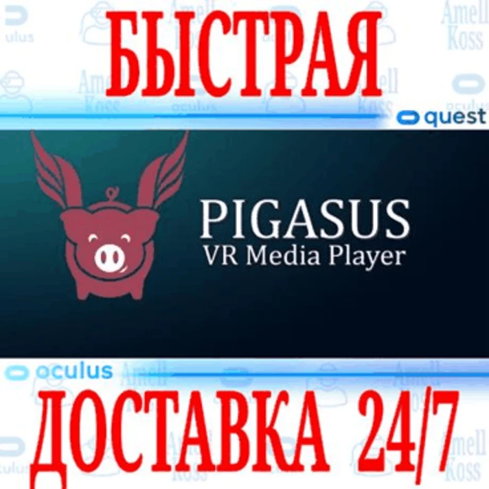 ✅Pigasus VR Media Player ⭐Gift Meta Quest 1\2\3\Pro⭐+🎁