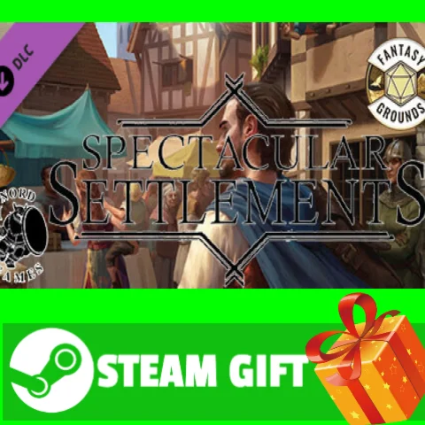 ⭐️ Fantasy Grounds - Spectacular Settlements STEAM GIFT