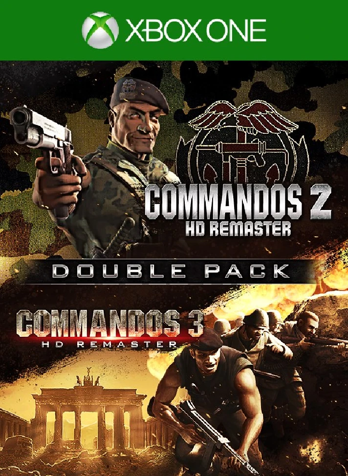 COMMANDOS 2 & 3 – HD REMASTER DOUBLE PACK❗XBOX KEY�