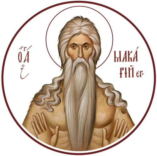 Макарий Египетский, прп_002(81х81см)слои