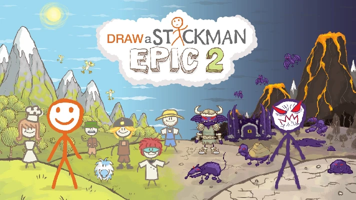 ❗DRAW A STICKMAN: EPIC 2 XBOX❗XBOX ONE/X|S🔑KEY❗