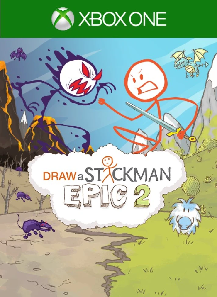 ❗DRAW A STICKMAN: EPIC 2 XBOX❗XBOX ONE/X|S🔑KEY❗