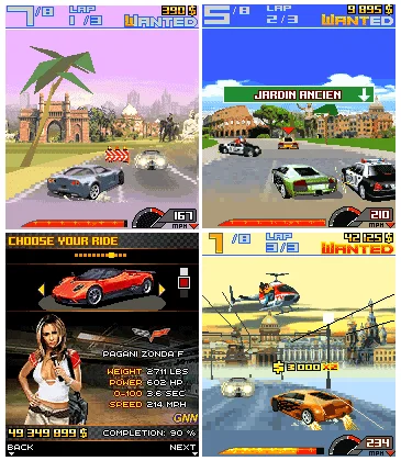 Asphalt 3: Street Rules (176x220 Java-игра) + БОНУС