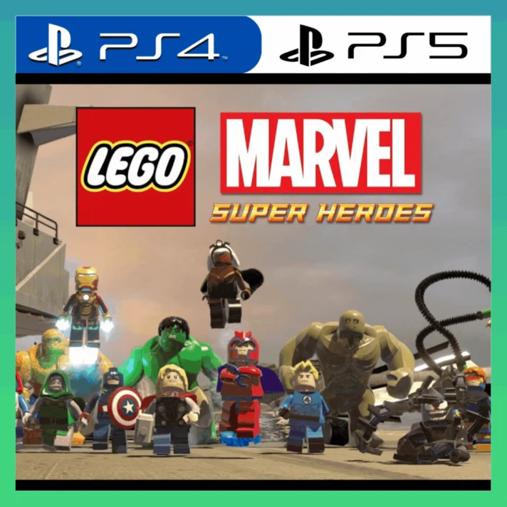 👑 LEGO MARVEL SUPER HEROES  PS4/PS5/LIFETIME🔥