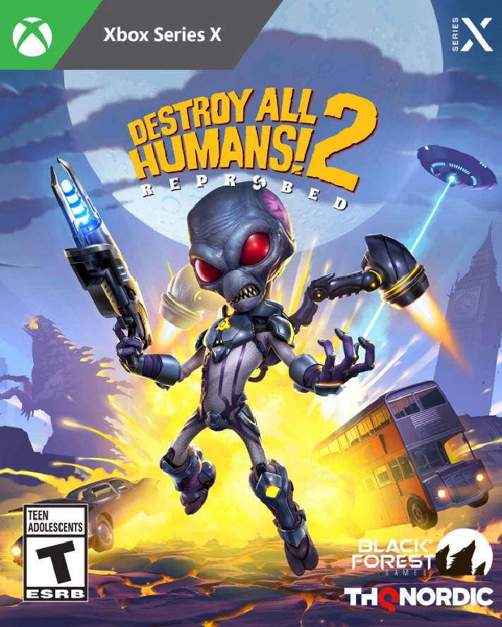 DESTROY ALL HUMANS! 2 - REPROBED✅XBOX SERIES X|S KEY🔑