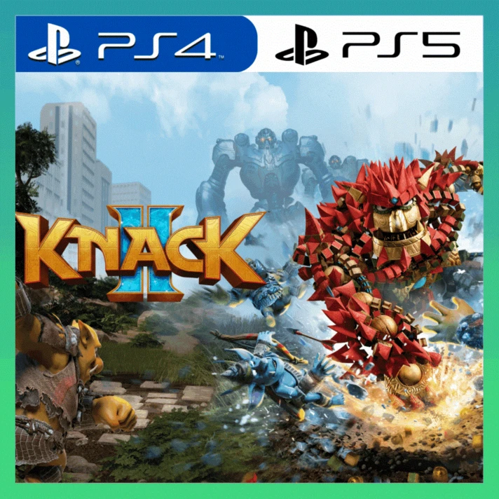 👑 KNACK 2 PS4/PS5/LIFETIME🔥