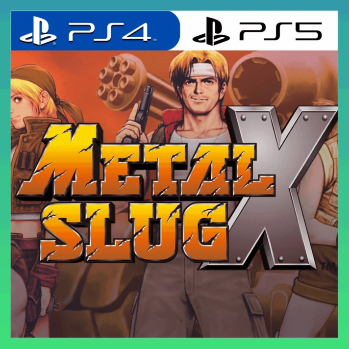 👑 METAL SLUG X  PS4/PS5/LIFETIME🔥