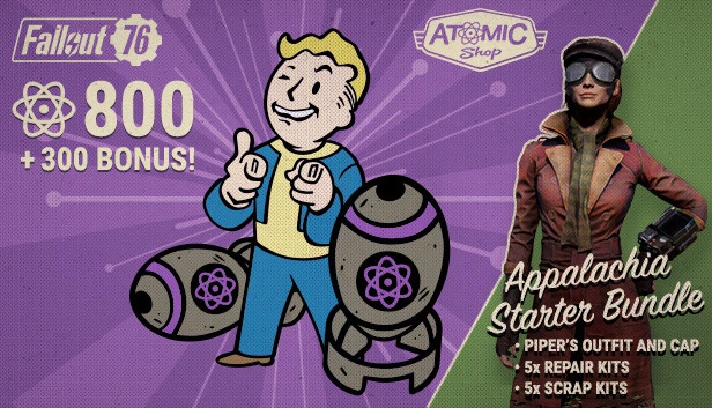 🎁DLC Fallout 76: Appalachia Starter🌍ROW✅AUTO