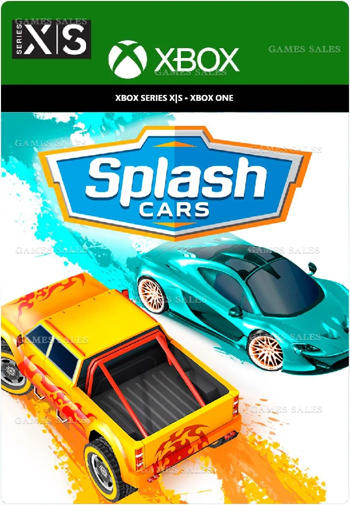 ✅❤️SPLASH CARS❤️XBOX ONE|XS🔑KEY✅