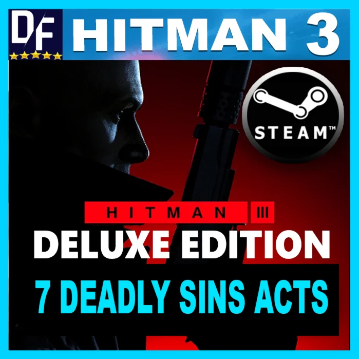 HITMAN WORLD OF ASSASSINATION・DELUXE・STEAM・ПОЛНАЯ ИГРА