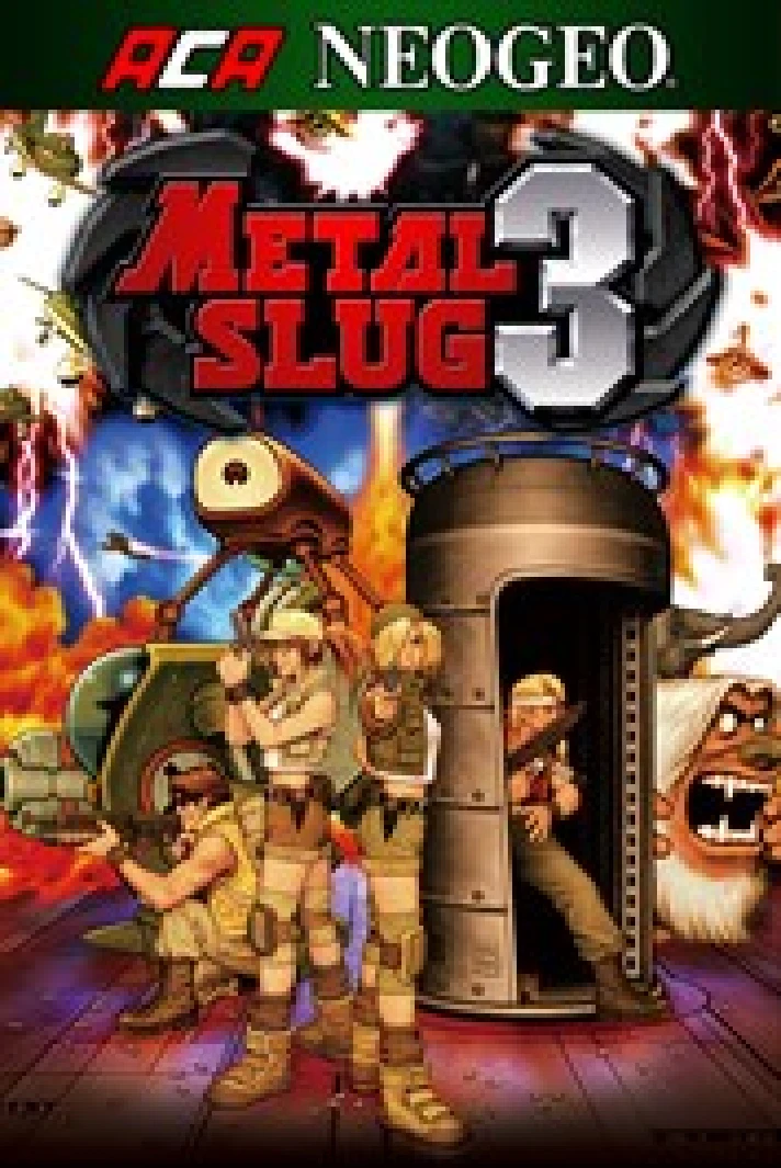 ACA NEOGEO METAL SLUG 3 XBOX ONE, SERIES X|S KEY🔑