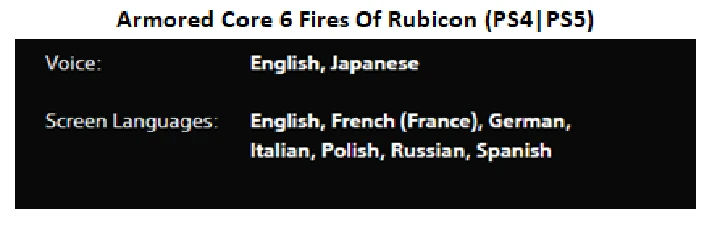 Armored Core 6 F.o.R. PS4|PS5 + Titanfall 2 PS4|5* Rent