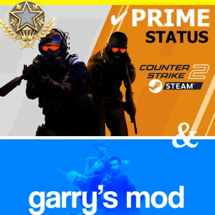 ⭐ ️ CS GO 2 PRIME STATUS + Garrys Mod (GLOBAL) ПРАЙМ 🟢