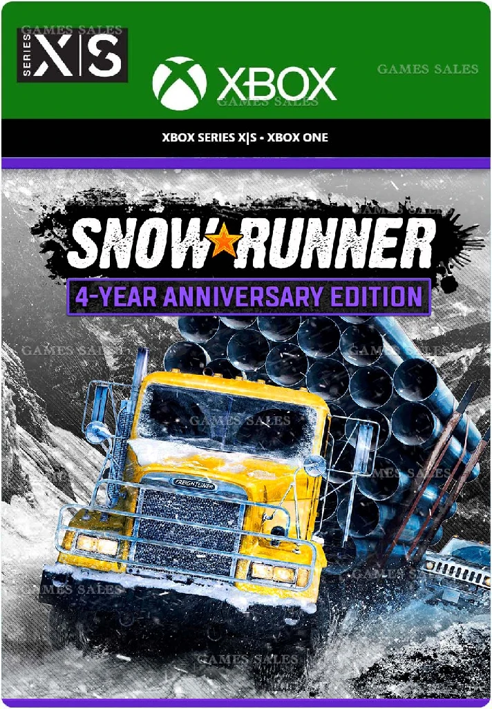 ✅❤️SNOWRUNNER - 4-YEAR ANNIVERSARY EDITION❤️XBOX ONE|XS