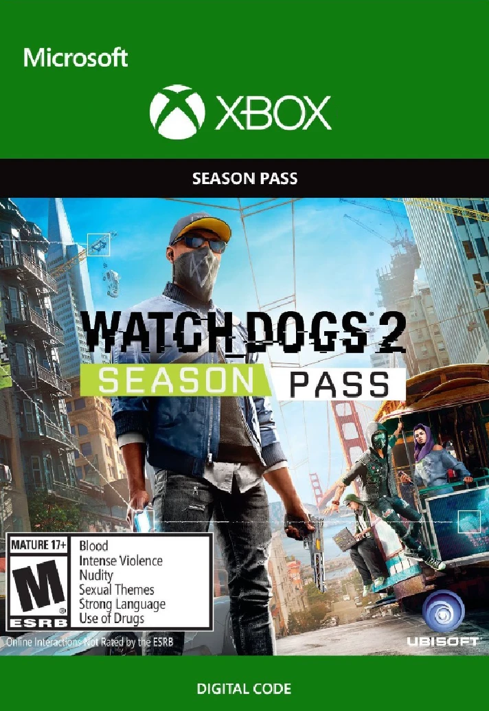 WATCH DOGS 2 - SEASON PASS (DLC)✅(XBOX ONE, X|S) KEY🔑