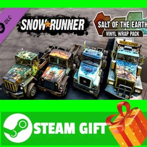 ⭐️ SnowRunner - Salt of the Earth Vinyl Wrap Pack STEAM