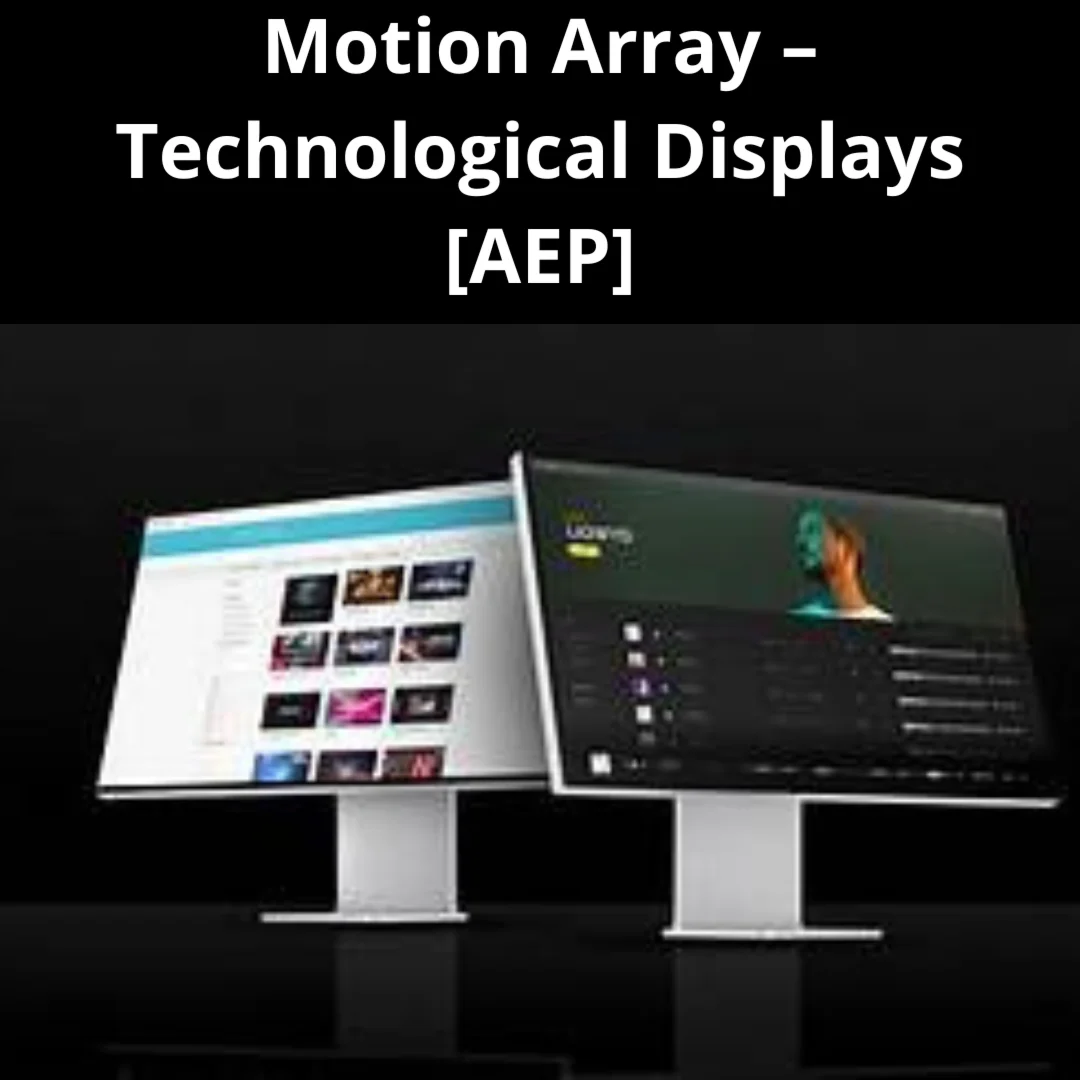 Motion Array – технологические дисплеи [AEP]
