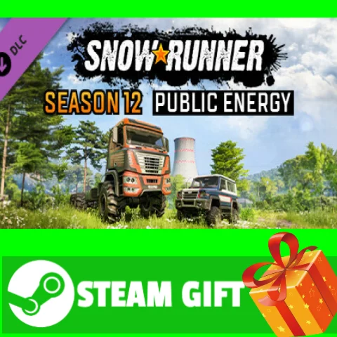 ⭐️ SnowRunner - Season 12: Public Energy STEAM GIFT
