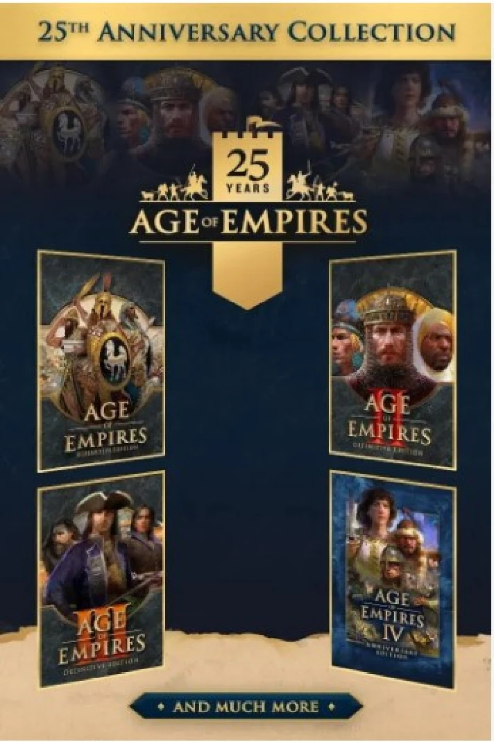 🌍Age of Empires 25th Anniversary Collection XBOX +PC🔑