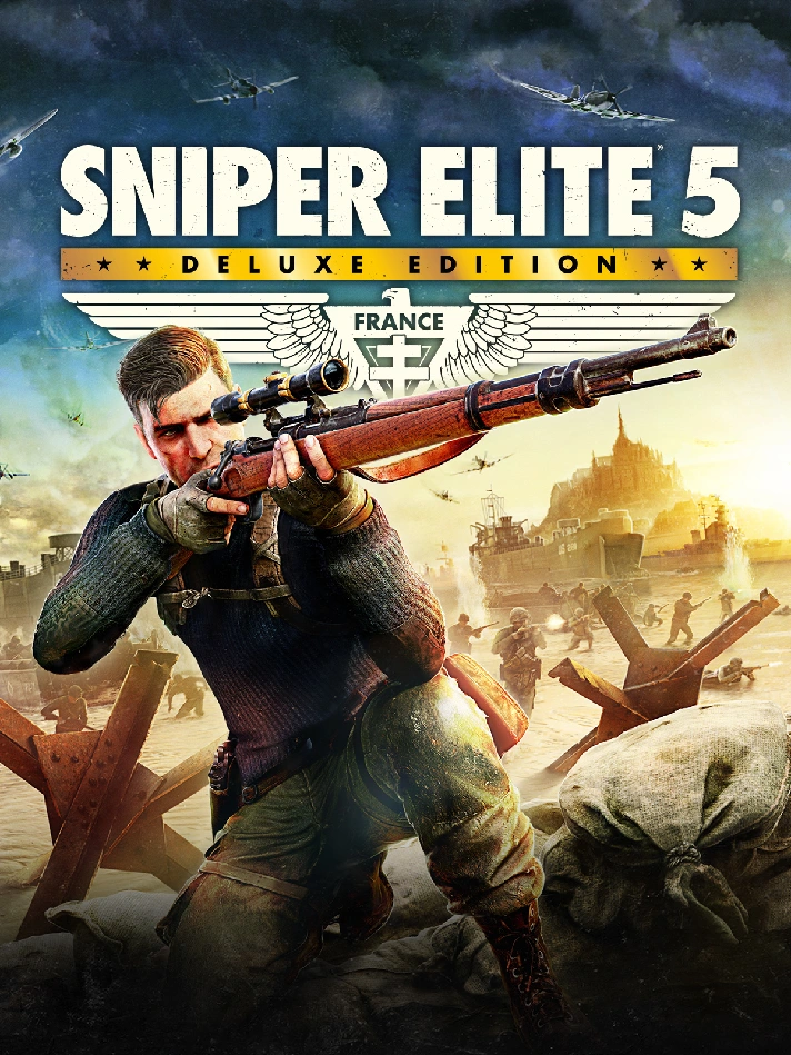 🎁Sniper Elite 5 Deluxe🌍ROW✅AUTO