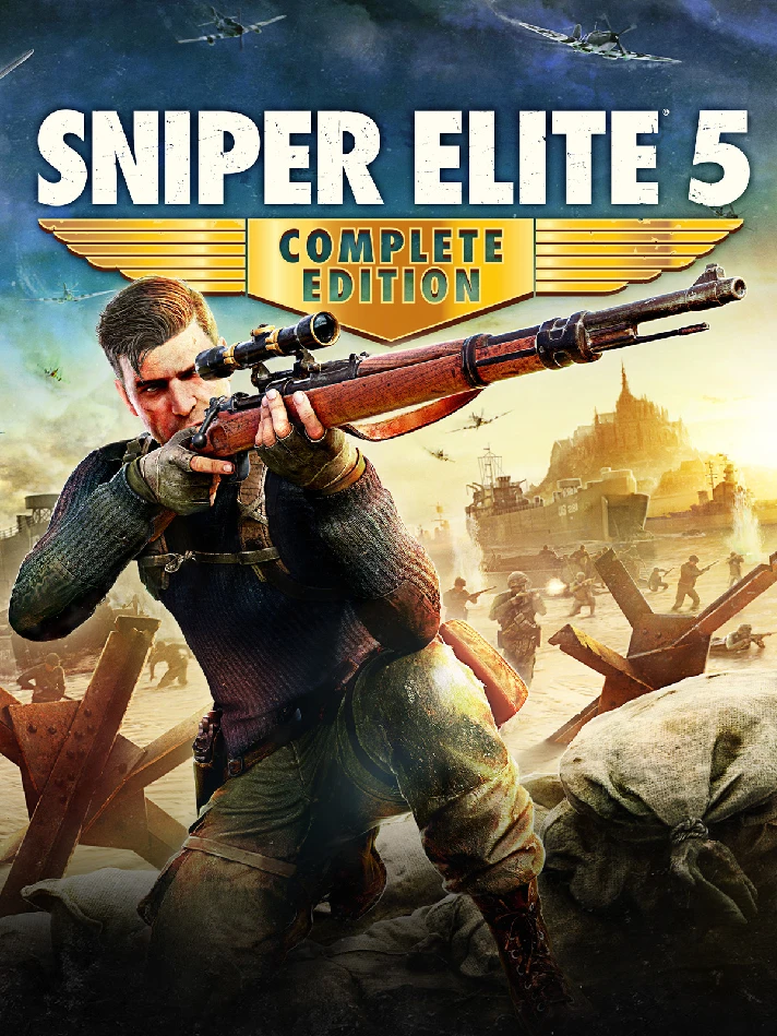 🎁Sniper Elite 5 Complete Edition🌍ROW✅AUTO