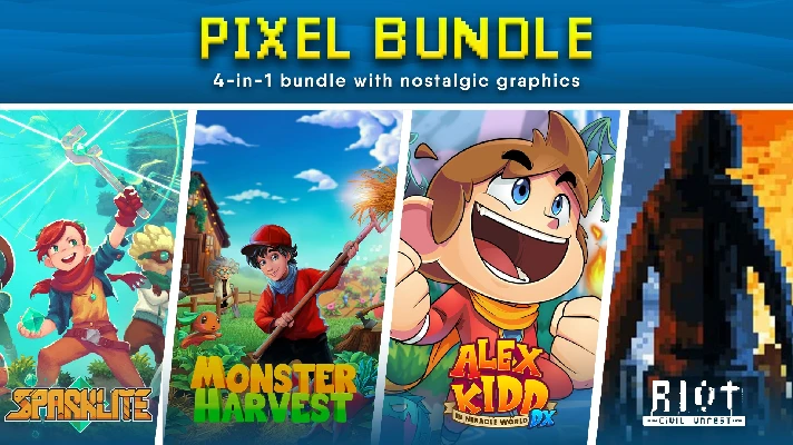 ❗MERGE GAMES PIXEL BUNDLE❗XBOX ONE/X|S🔑KEY❗