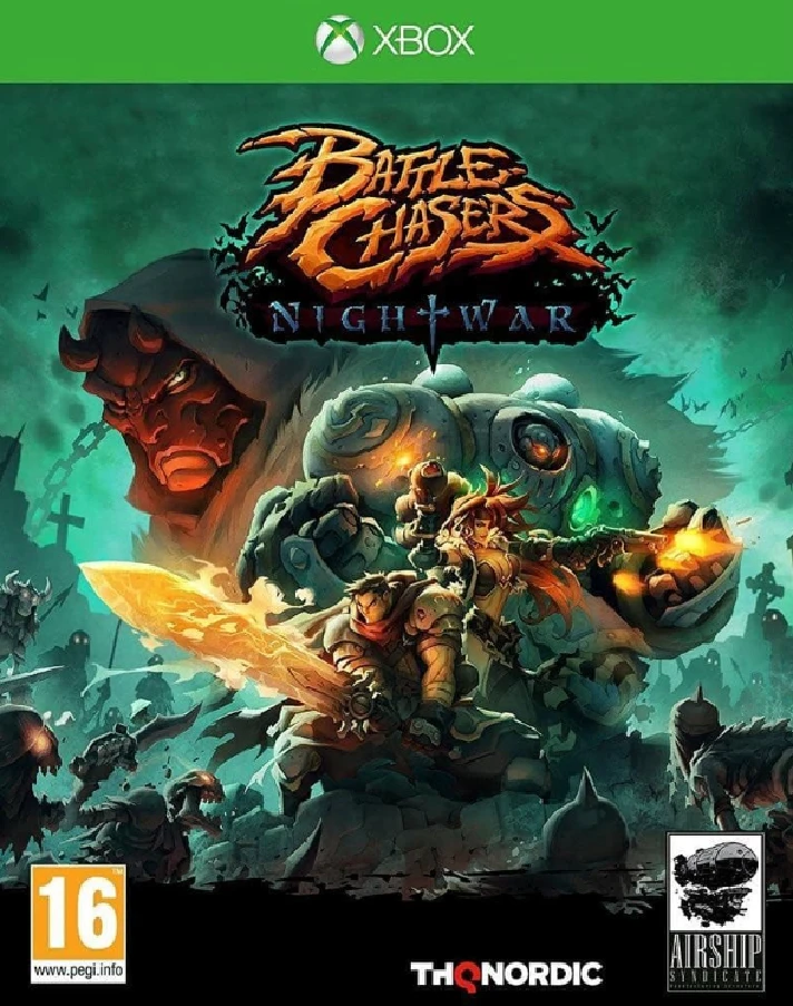 BATTLE CHASERS: NIGHTWAR ✅(XBOX ONE, X|S) KEY🔑