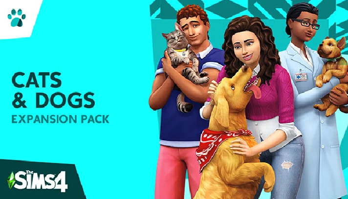 🎁DLC The Sims 4 Cats & Dogs🌍ROW✅AUTO