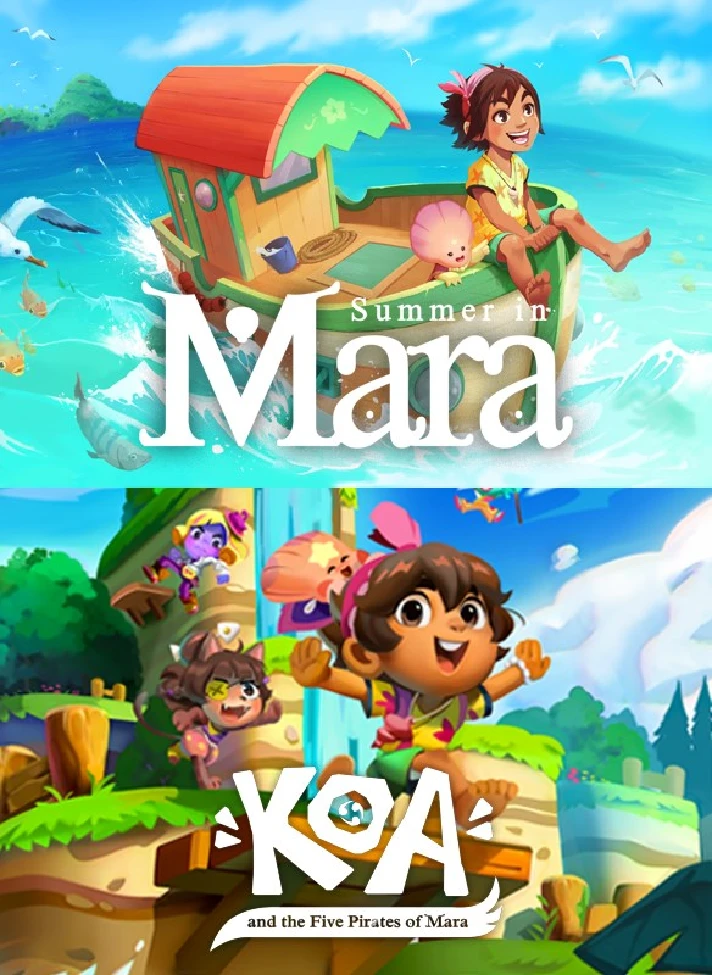 ❗SUMMER IN MARA + KOA AND THE FIVE PIRATES OF MARA❗XBOX