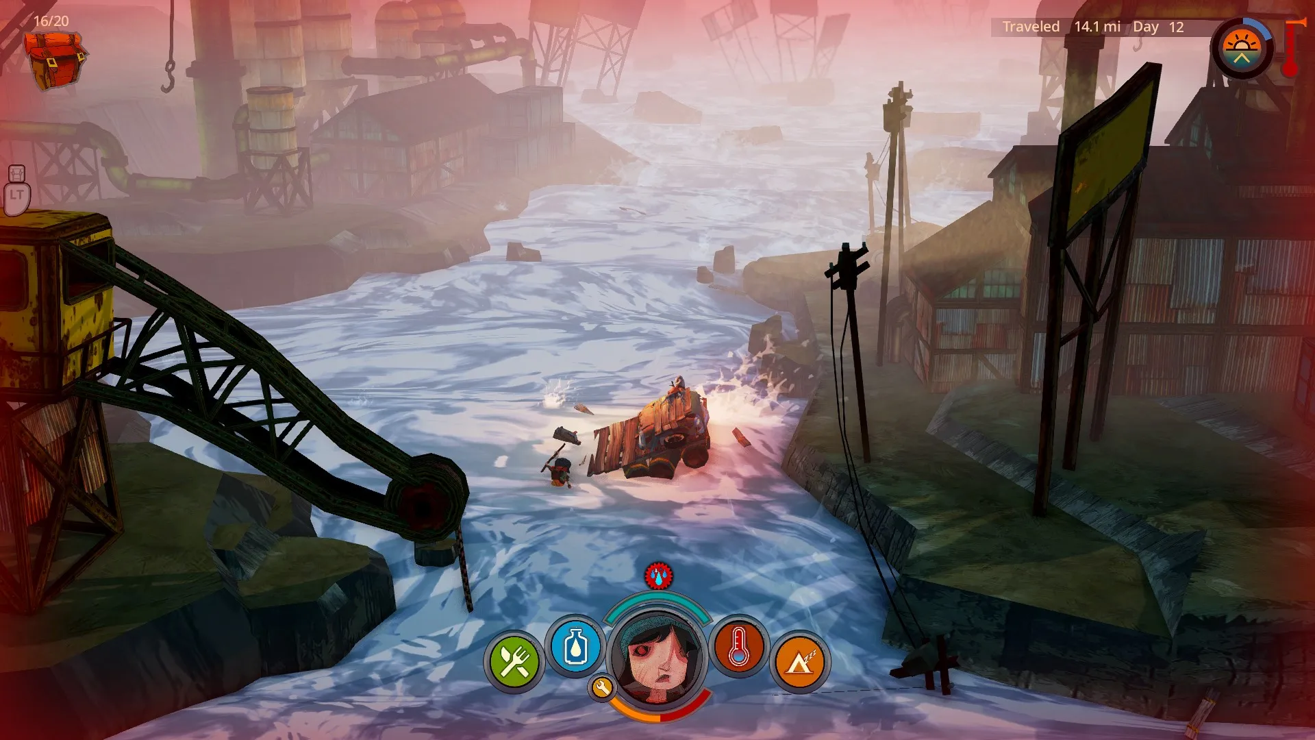 ❗THE FLAME IN THE FLOOD❗XBOX ONE/X|S🔑KEY❗