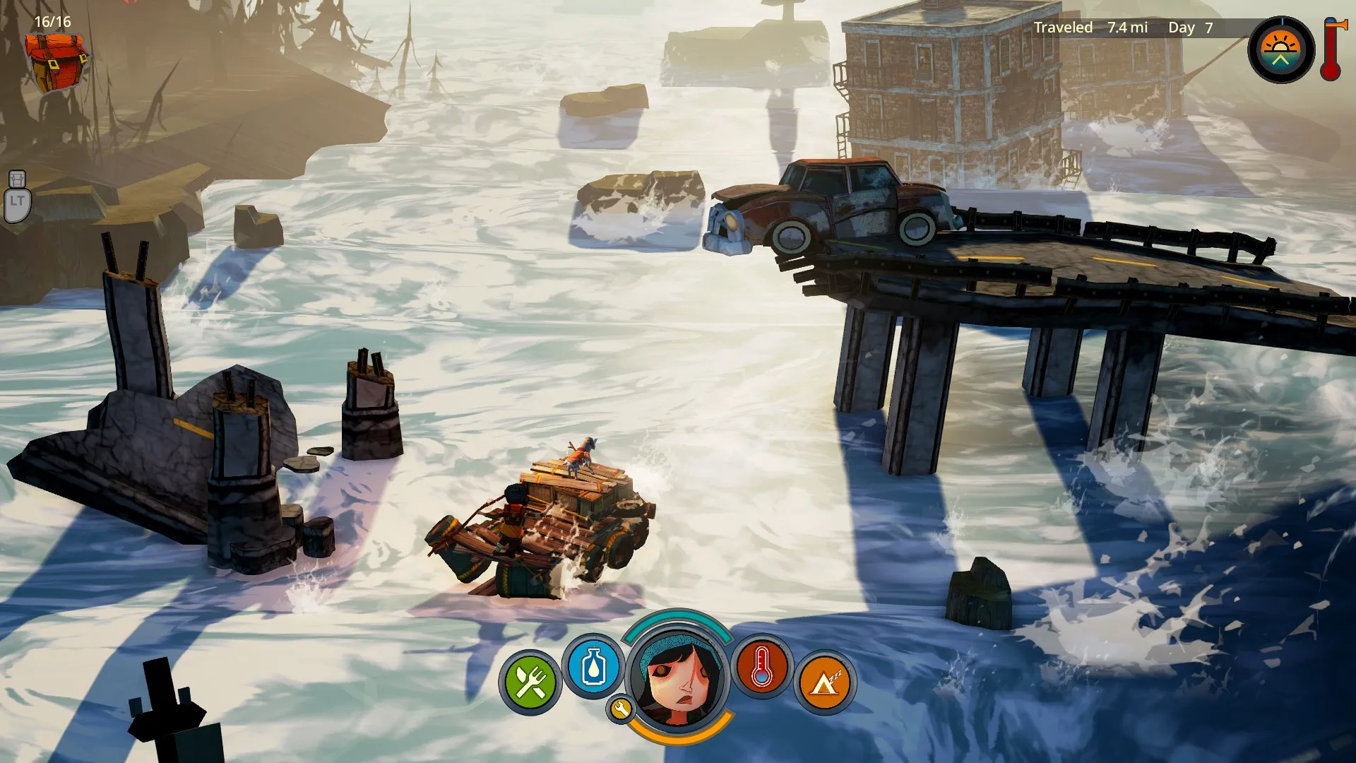 ❗THE FLAME IN THE FLOOD❗XBOX ONE/X|S🔑KEY❗