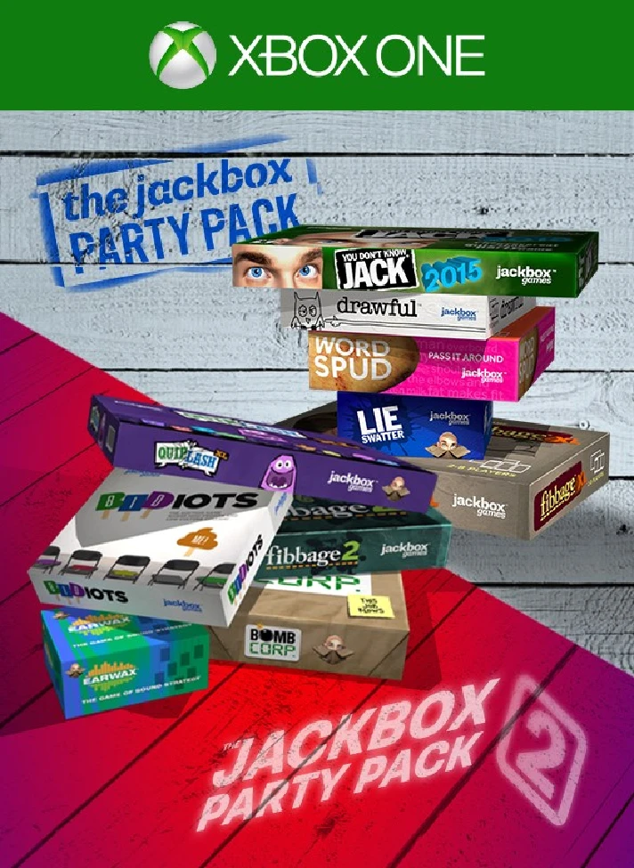 ❗THE JACKBOX PARTY BUNDLE❗XBOX ONE/X|S🔑KEY❗