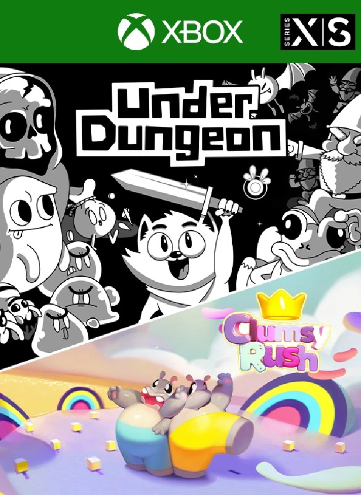 ❗UNDERDUNGEON + CLUMSY RUSH❗XBOX ONE/X|S🔑KEY❗