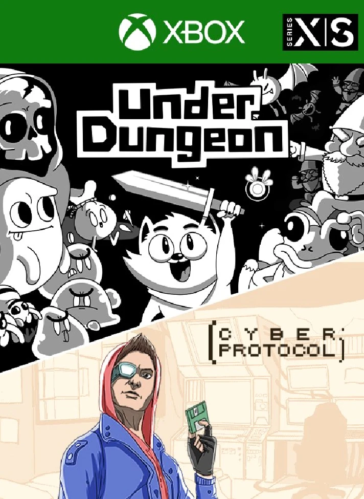 ❗UNDERDUNGEON + CYBER PROTOCOL❗XBOX ONE/X|S🔑KEY❗