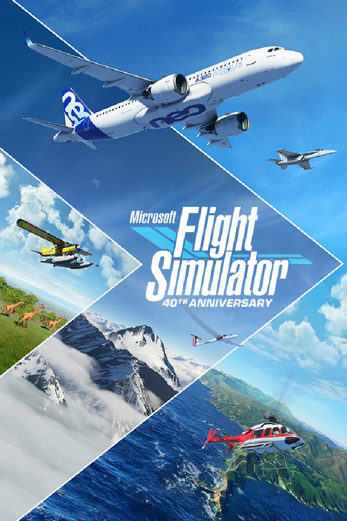 🎁Microsoft Flight Simulator 40th Anniversary🌍ROW✅AUTO