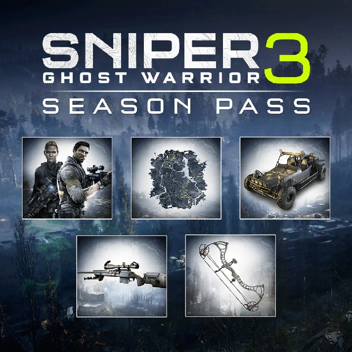 🎁DLC Sniper Ghost Warrior 3 - Season Pass🌍ROW✅AUTO