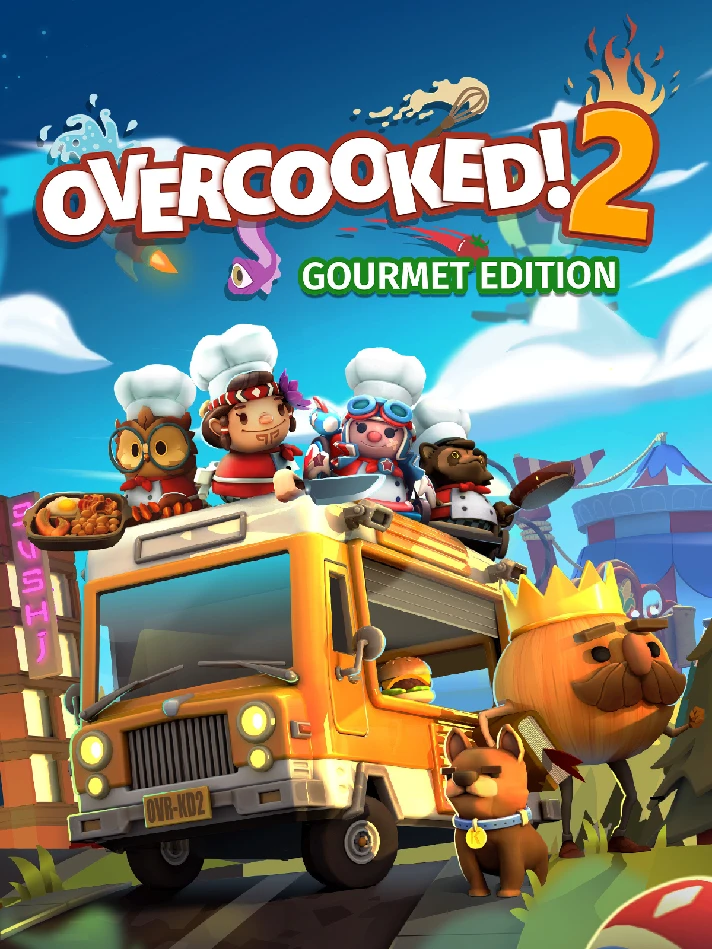 🎁Overcooked! 2 - Gourmet Edition🌍ROW✅AUTO